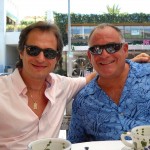 The boys herfing at the Ivy