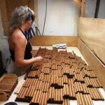 Cigars Freshly Rolled and Being Sorted in Cuba